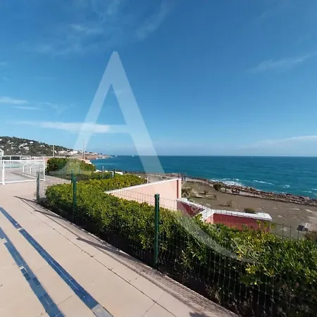 4 Pers, Pkg, 1ere Ligne Mer, Piscine, Tennis Apartment Sete
